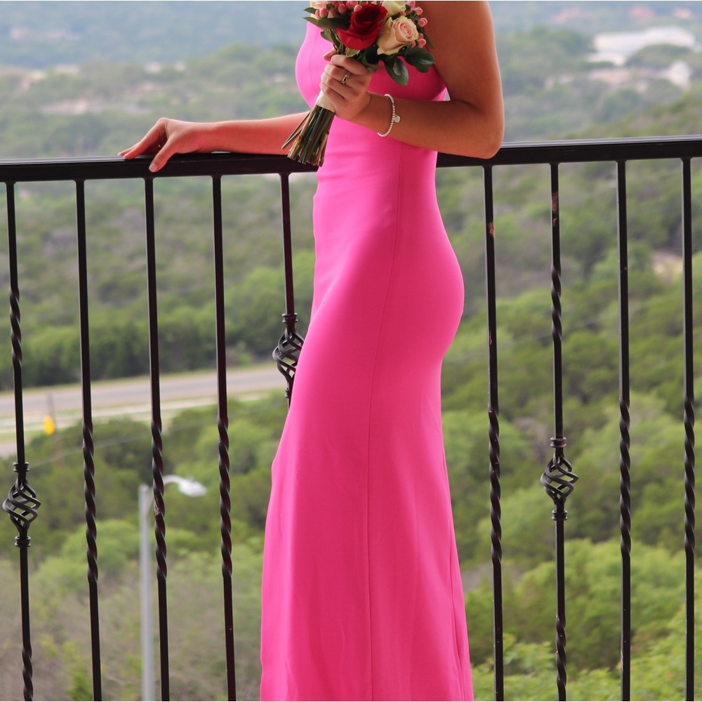 Solace London Strapless Gown